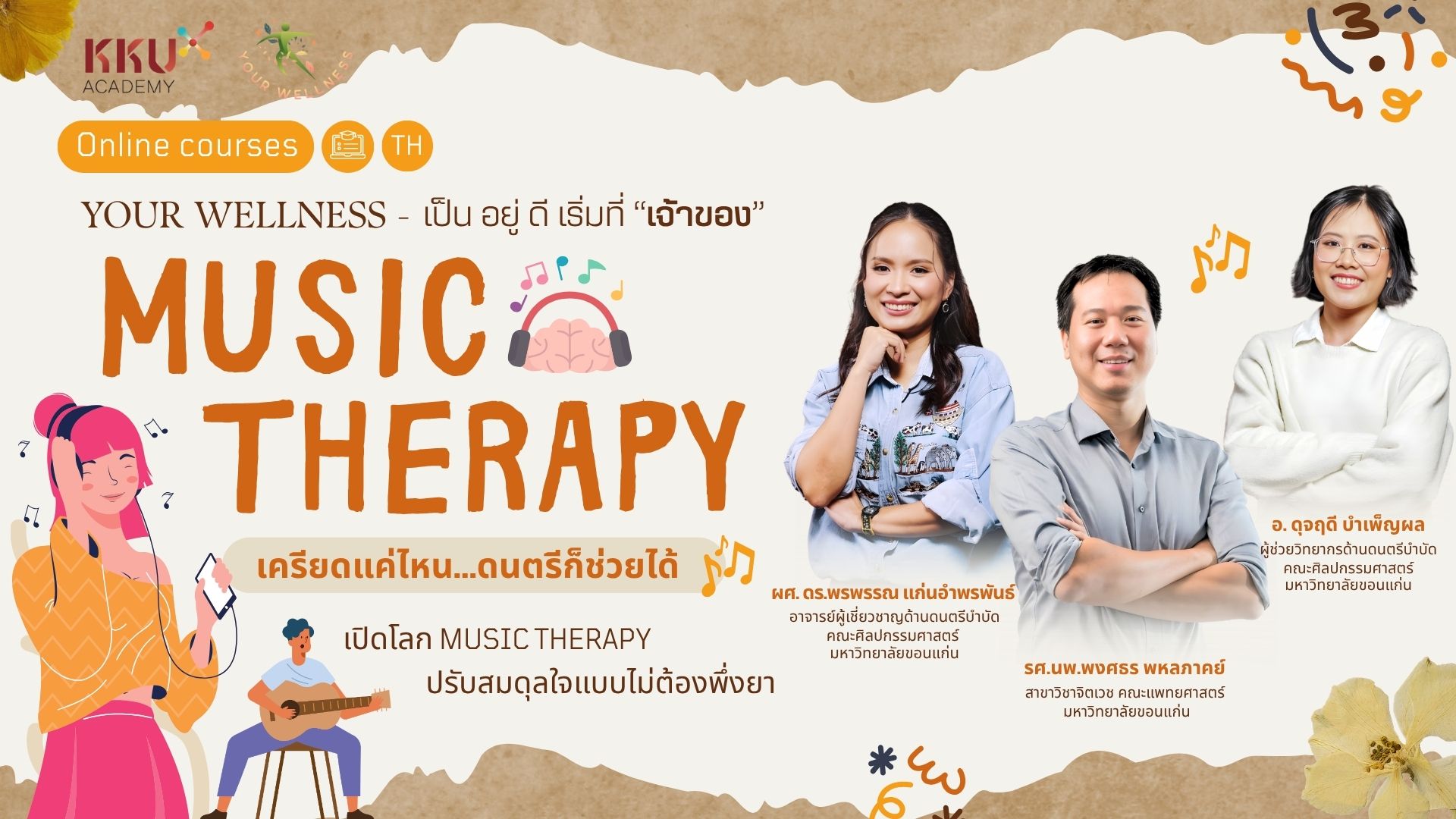 Your Wellness: Music Therapy for Mental Balance KA015-3